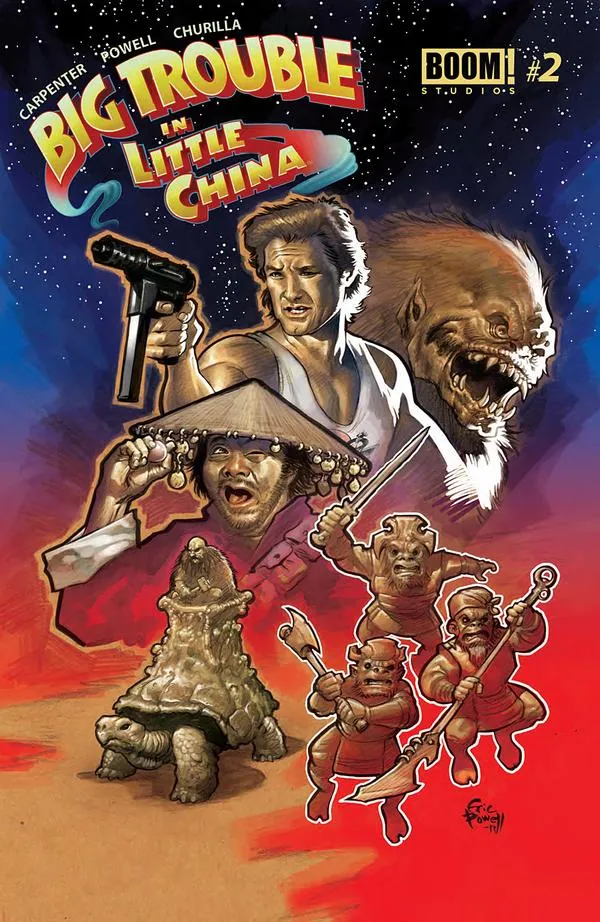 Cover of Big Trouble in Little China #2