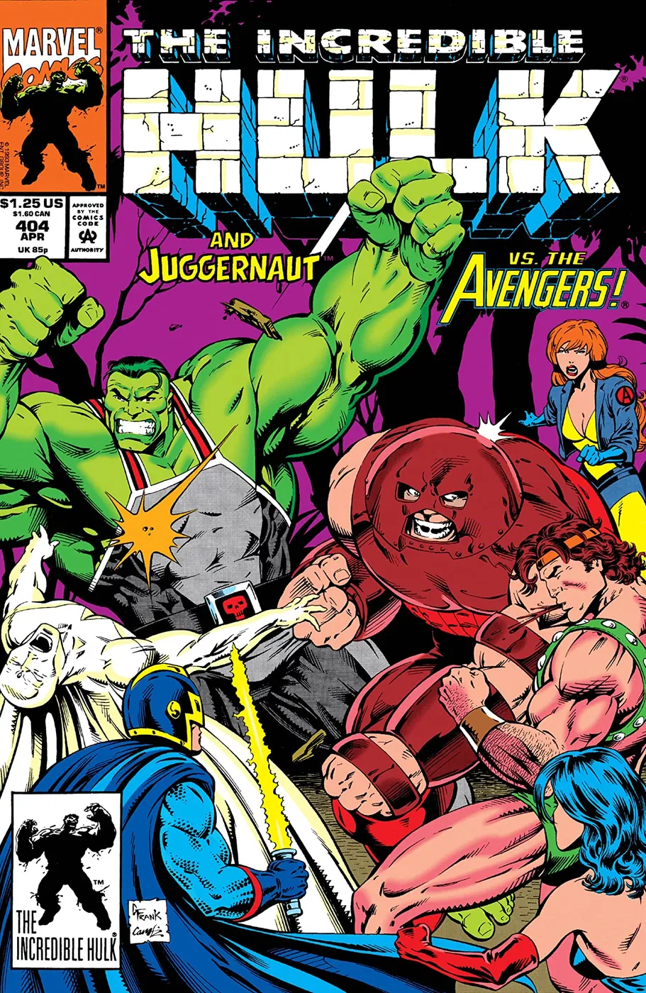 Cover of The Incredible Hulk #404