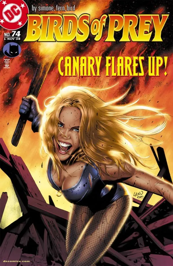 Cover of Birds of Prey #74