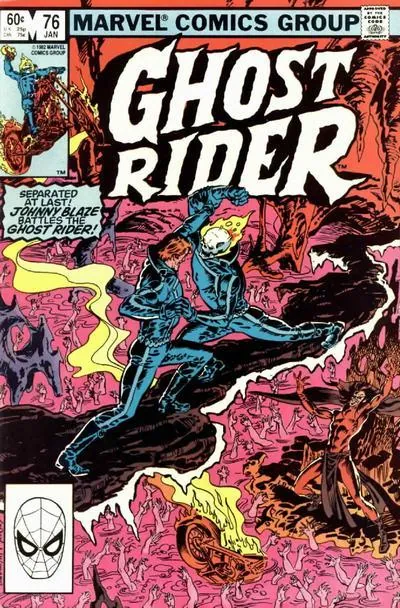 Cover of Ghost Rider #76