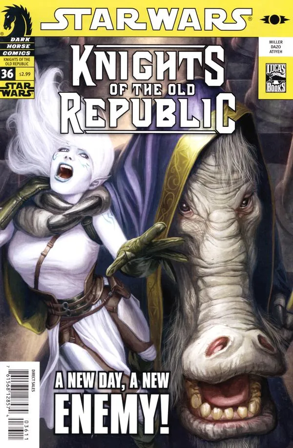 Cover of Star Wars Knights of the Old Republic #36