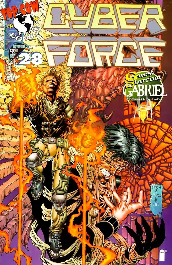 Cover of Cyberforce #28