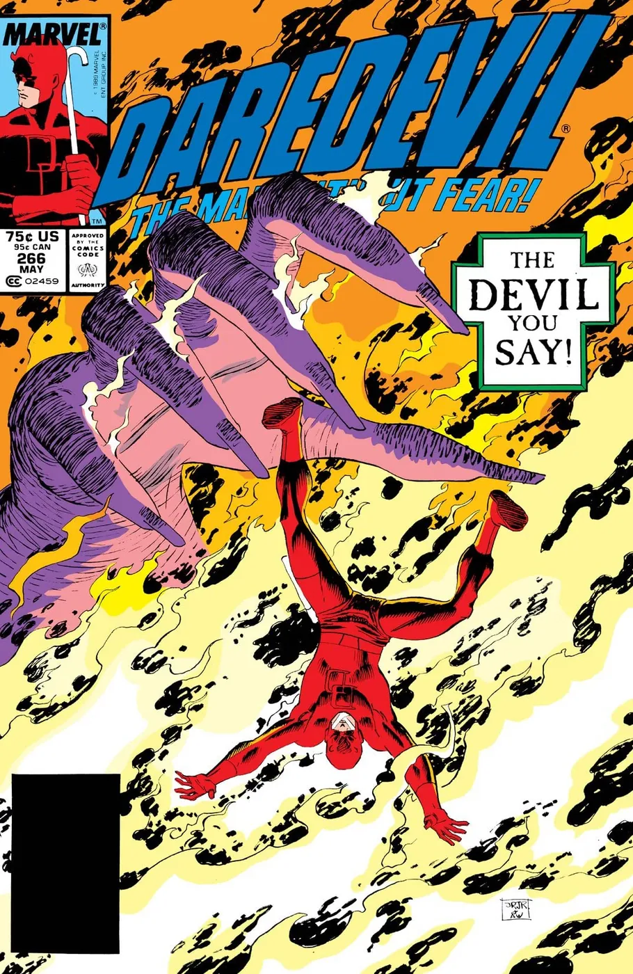 Cover of Daredevil #266