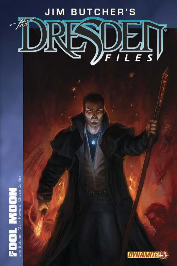 Cover of Jim Butcher's The Dresden Files: Fool Moon #5