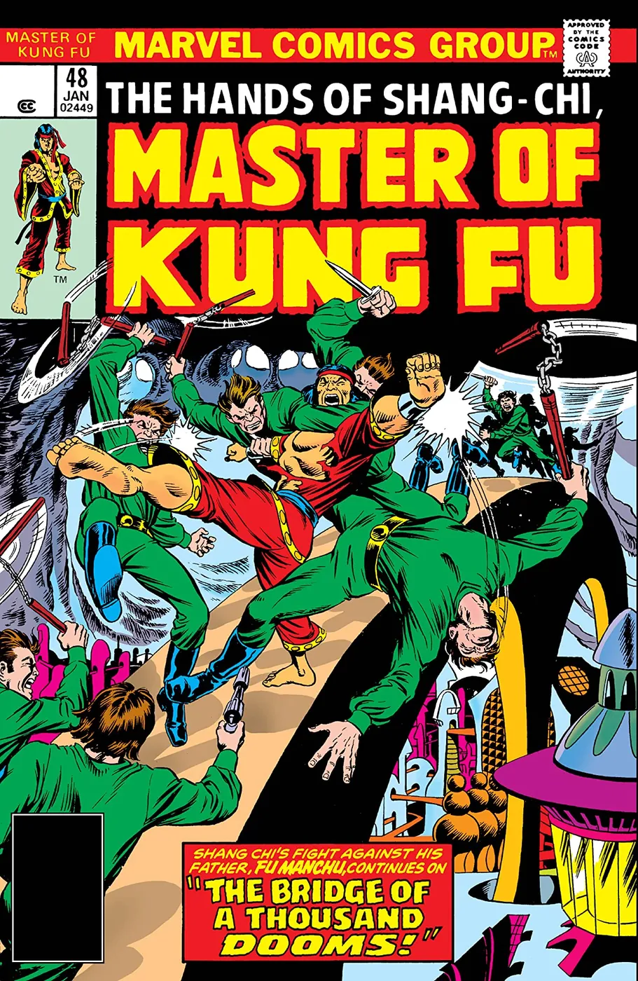 Cover of Master of Kung Fu #48