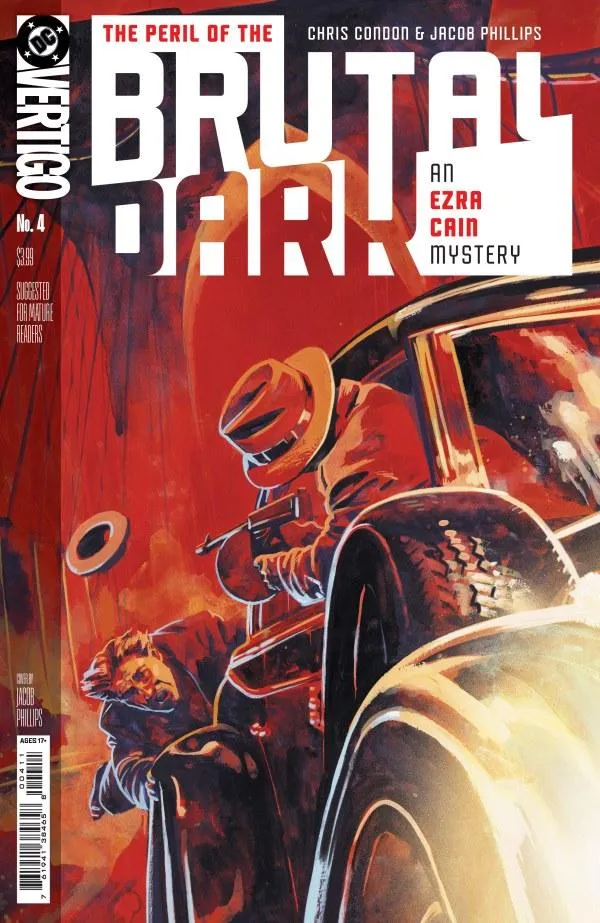 Cover of The Peril of the Brutal Dark: An Ezra Cain Mystery #4