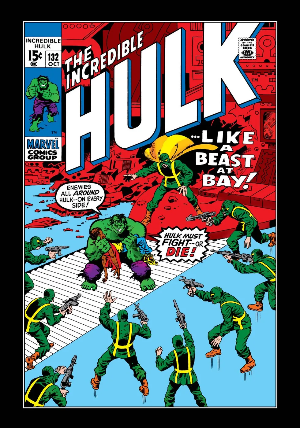 Cover of The Incredible Hulk #132
