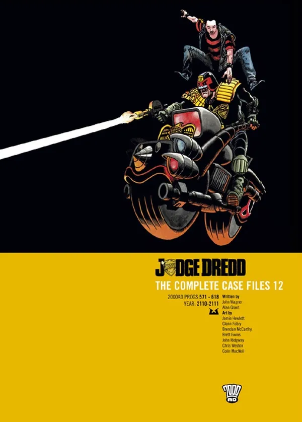 Cover of Judge Dredd: The Complete Case Files #12