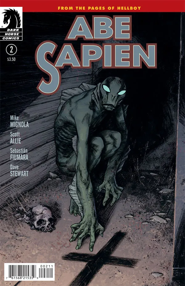 Cover of Abe Sapien #2