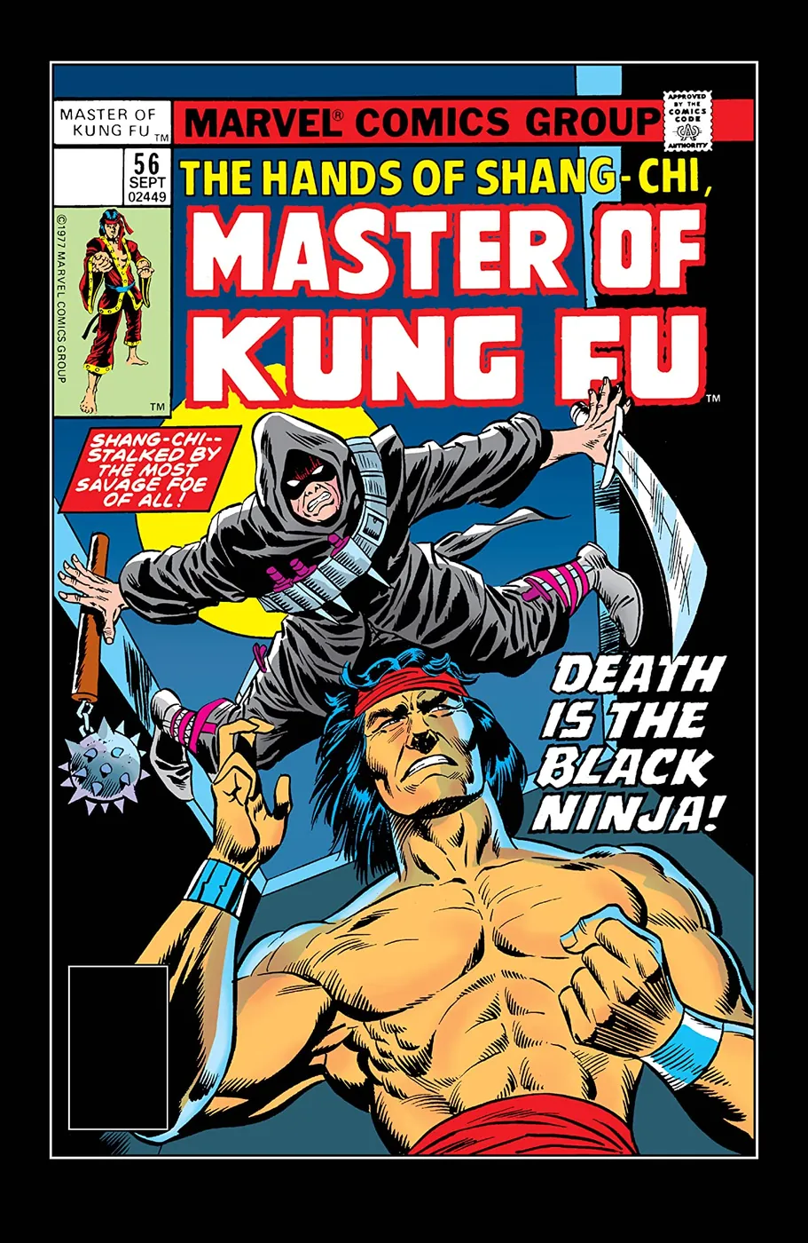 Cover of Master of Kung Fu #56