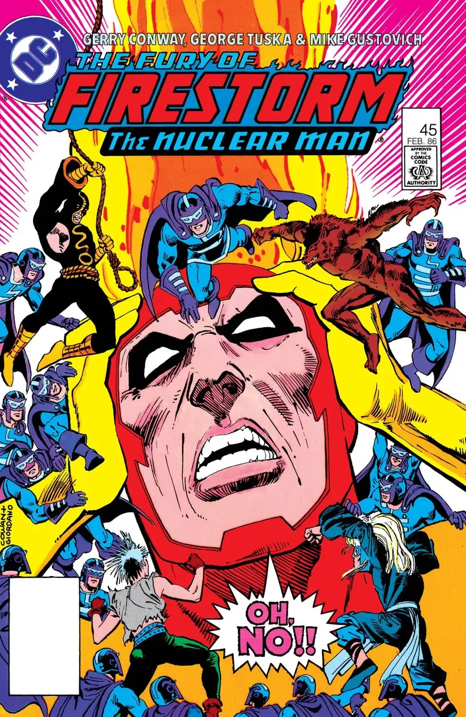 Cover of The Fury of Firestorm #45