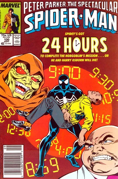 Cover of The Spectacular Spider-Man #130