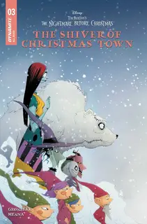 Cover of Tim Burton's the Nightmare Before Christmas: The Shiver of Christmas Town #3