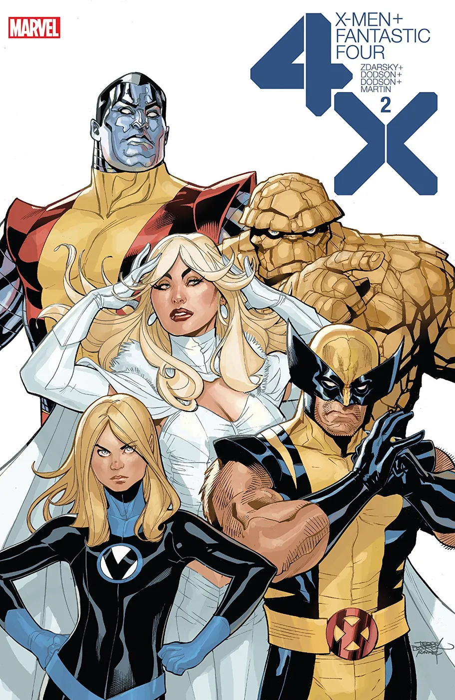 Cover of X-Men / Fantastic Four #2