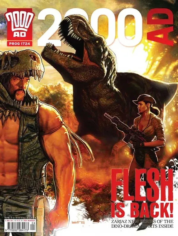 Cover of 2000 AD #1724