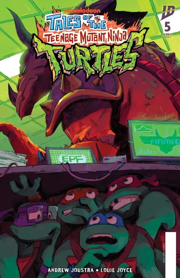 Cover of Tales of the Teenage Mutant Ninja Turtles #5