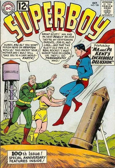 Cover of Superboy #100
