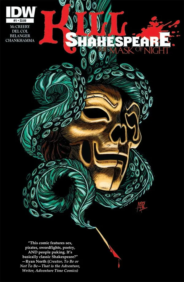 Cover of Kill Shakespeare: The Mask of Night #1