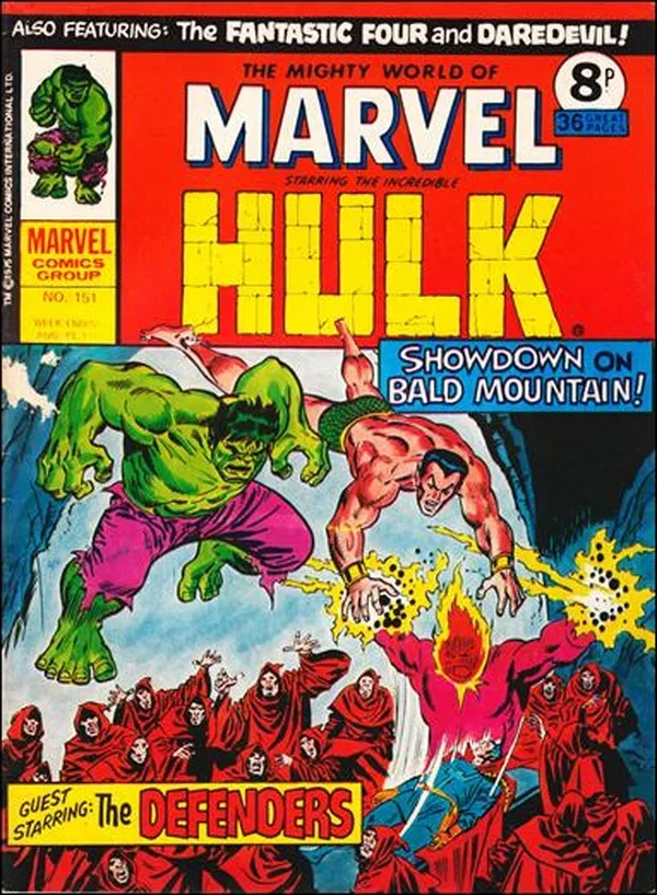 Cover of The Mighty World of Marvel #151