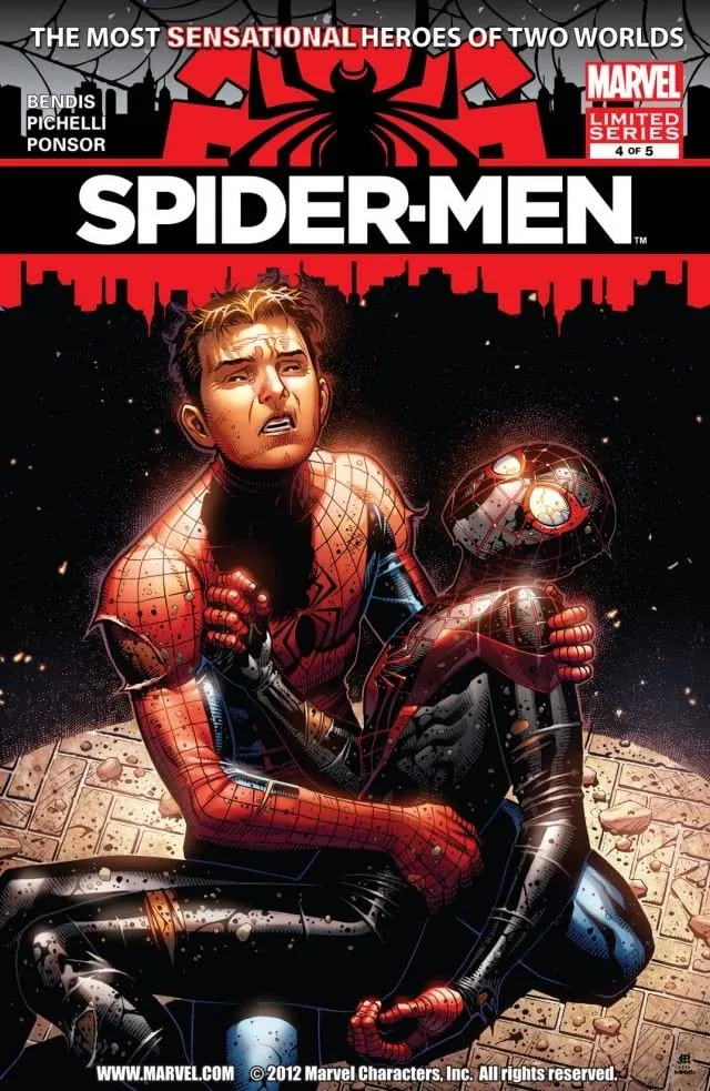 Cover of Spider-Men #4