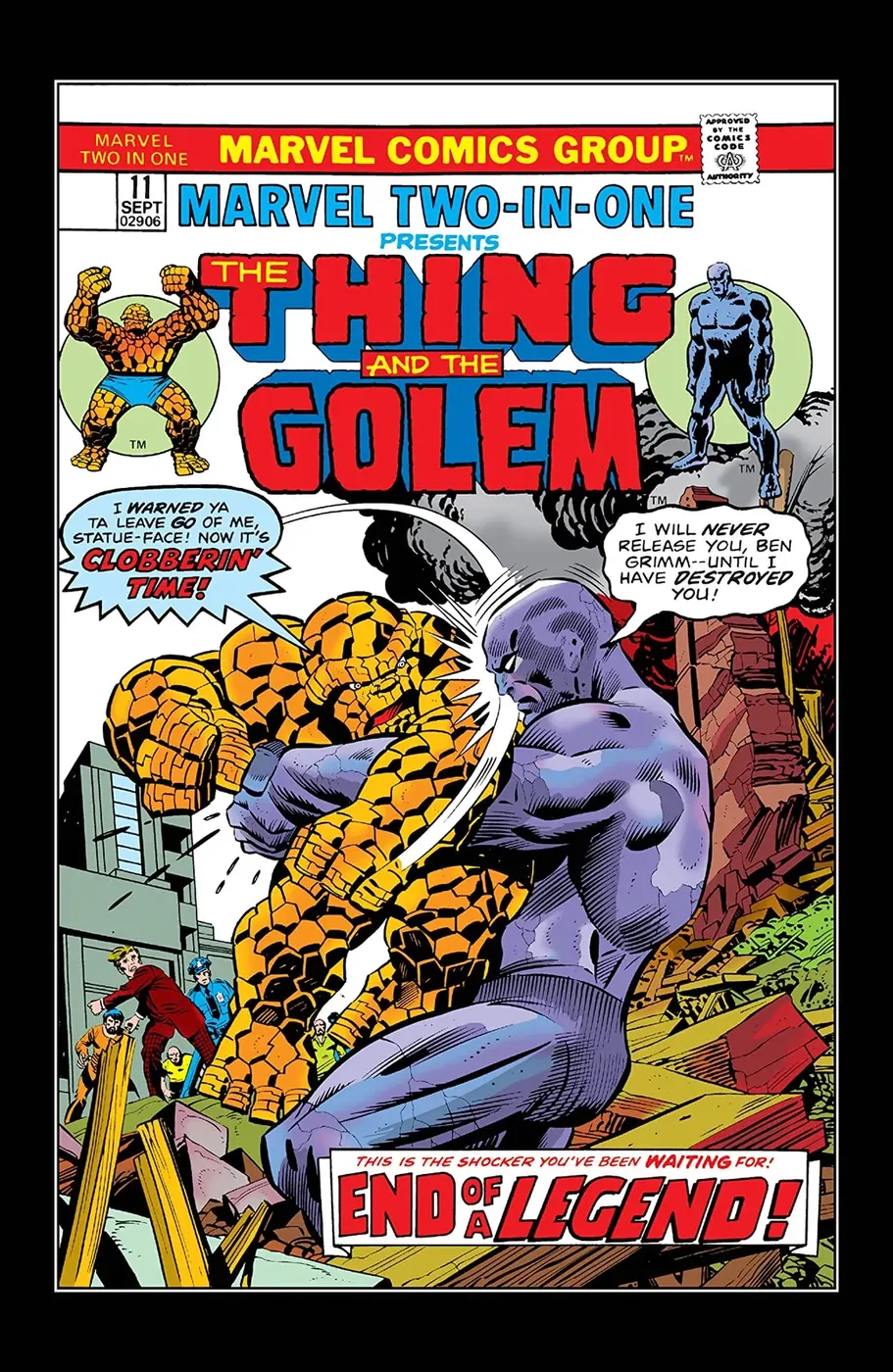 Cover of Marvel Two-in-One #11