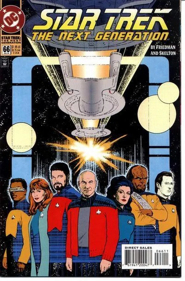 Cover of Star Trek: The Next Generation #66