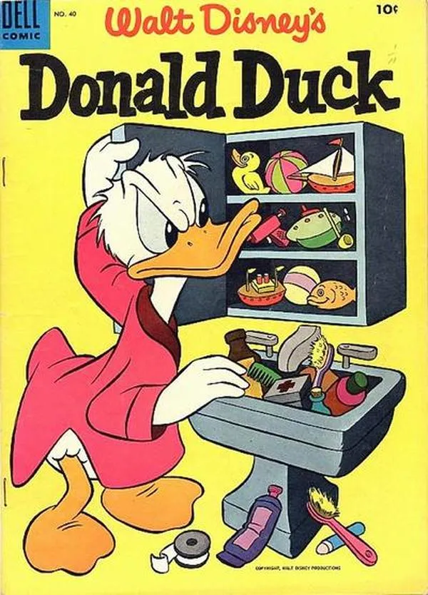 Cover of Walt Disney's Donald Duck #40