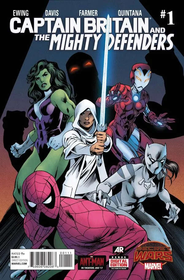 Cover of Captain Britain and the Mighty Defenders #1