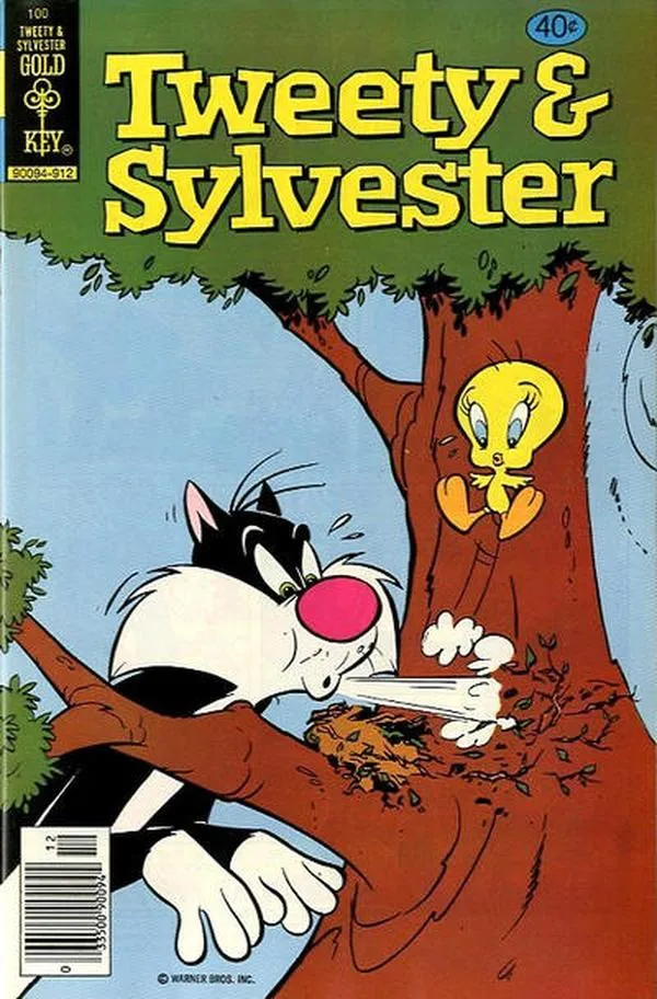 Cover of Tweety and Sylvester #100