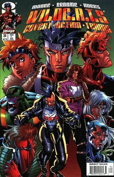 Cover of WildC.A.T.s #34
