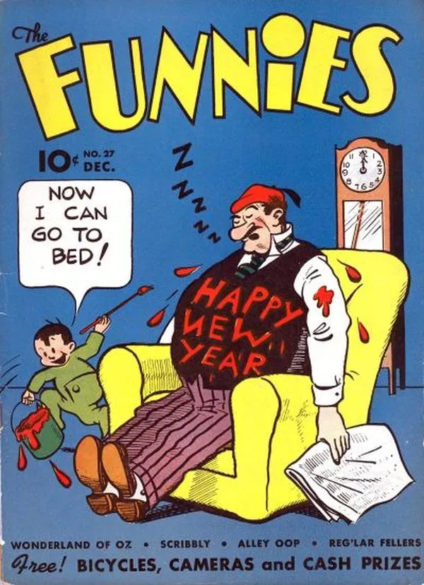 Cover of The Funnies #1