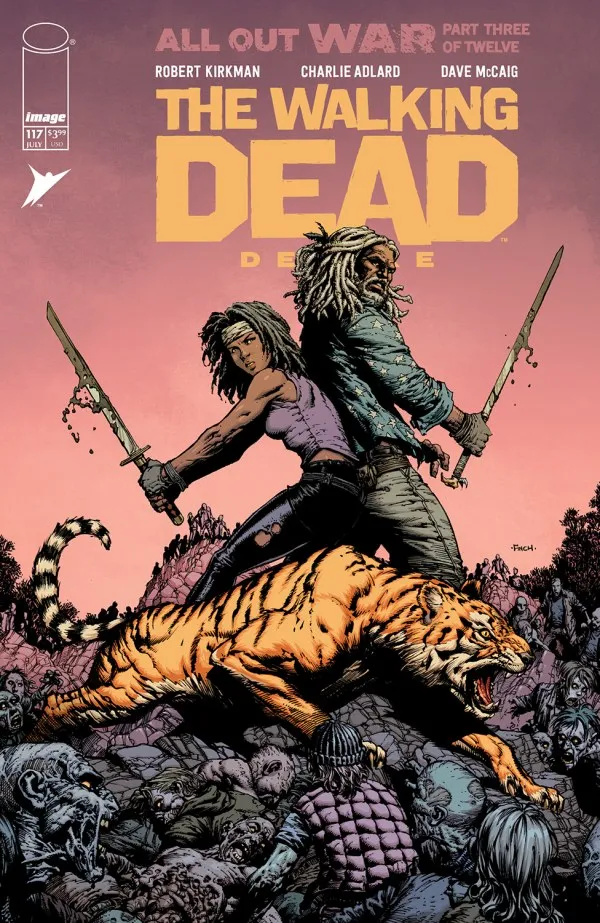 Cover of The Walking Dead Deluxe #117