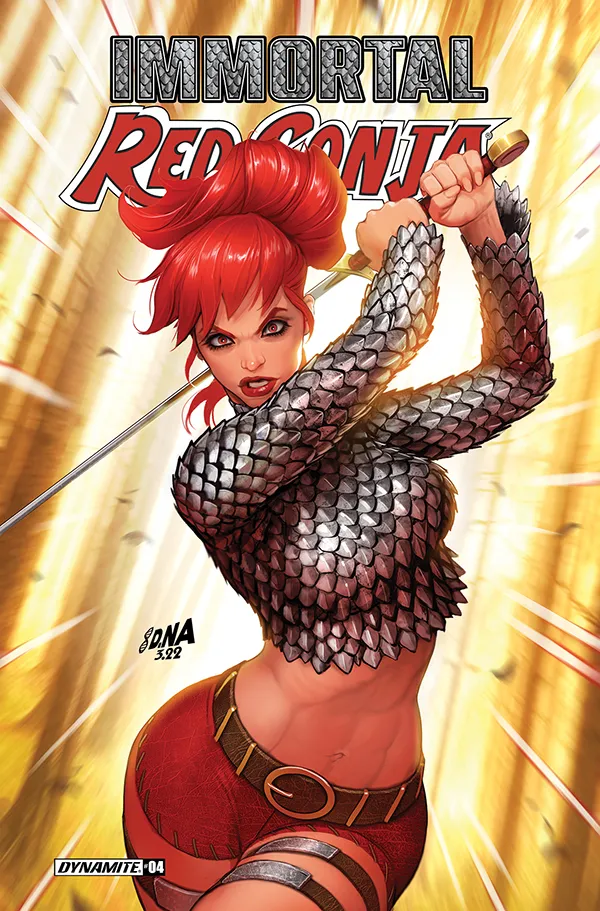 Cover of Immortal Red Sonja #4
