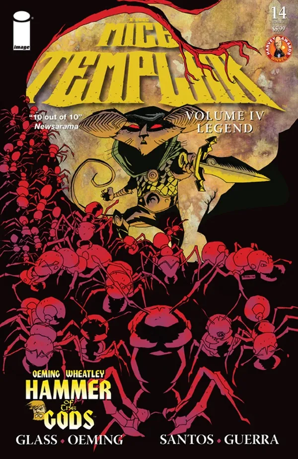 Cover of The Mice Templar, Volume IV: Legend #14