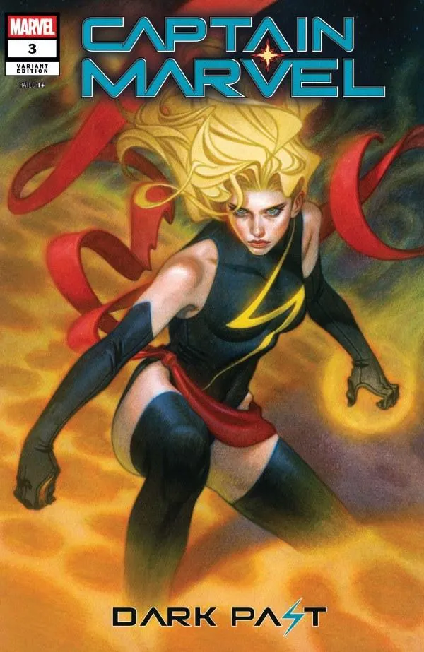 Cover of Captain Marvel: Dark Past #3