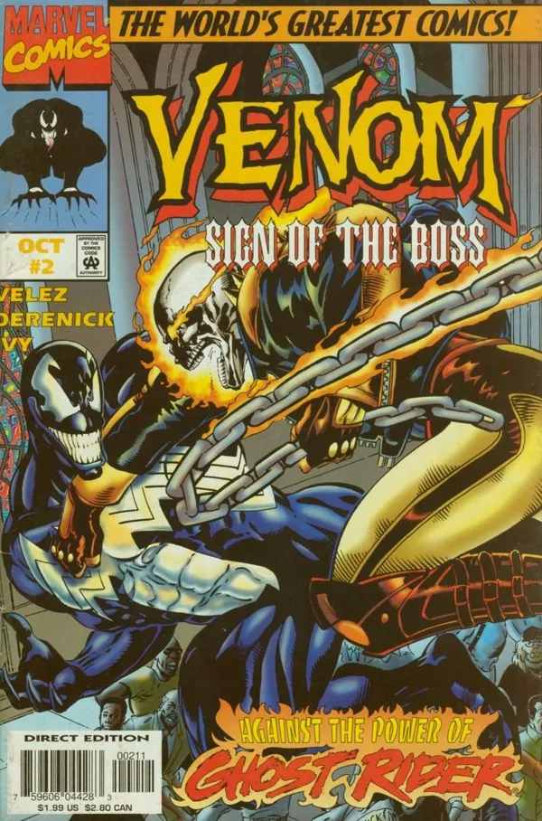 Cover of Venom: Sign of the Boss #2