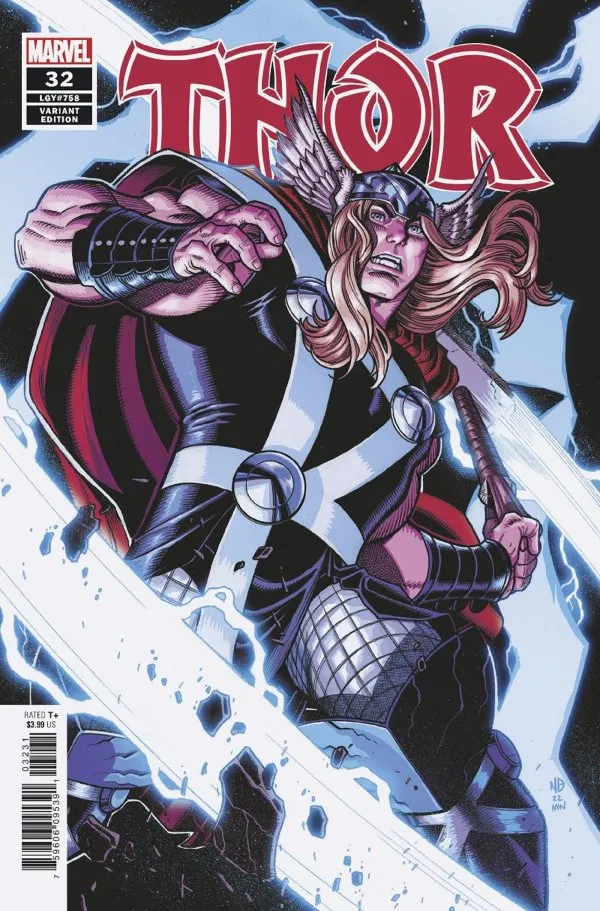Cover of Thor #32 (758)