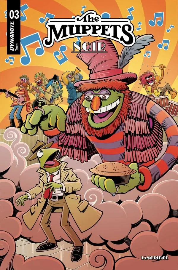 Cover of The Muppets Noir #3