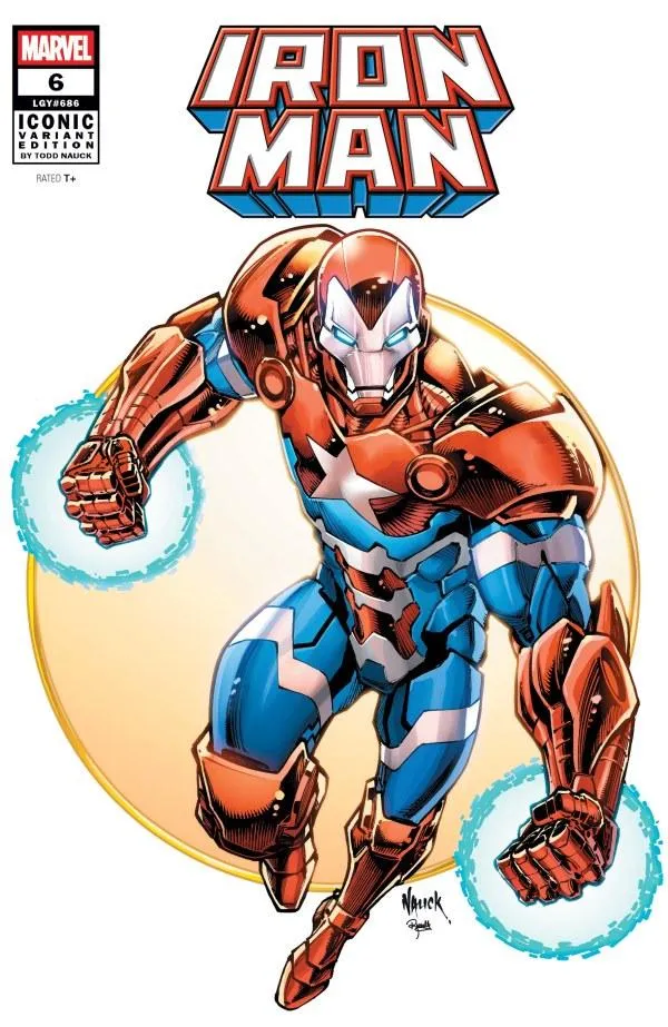 Cover of Iron Man #6 (686)