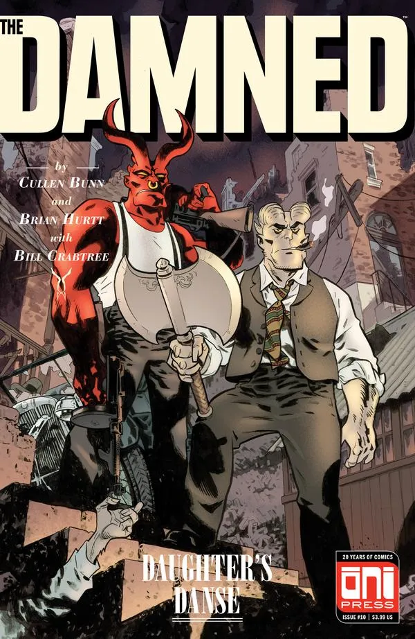 Cover of The Damned #10