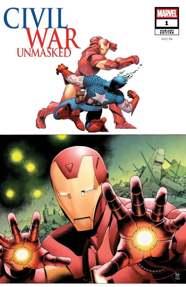 Cover of Civil War: Unmasked #1