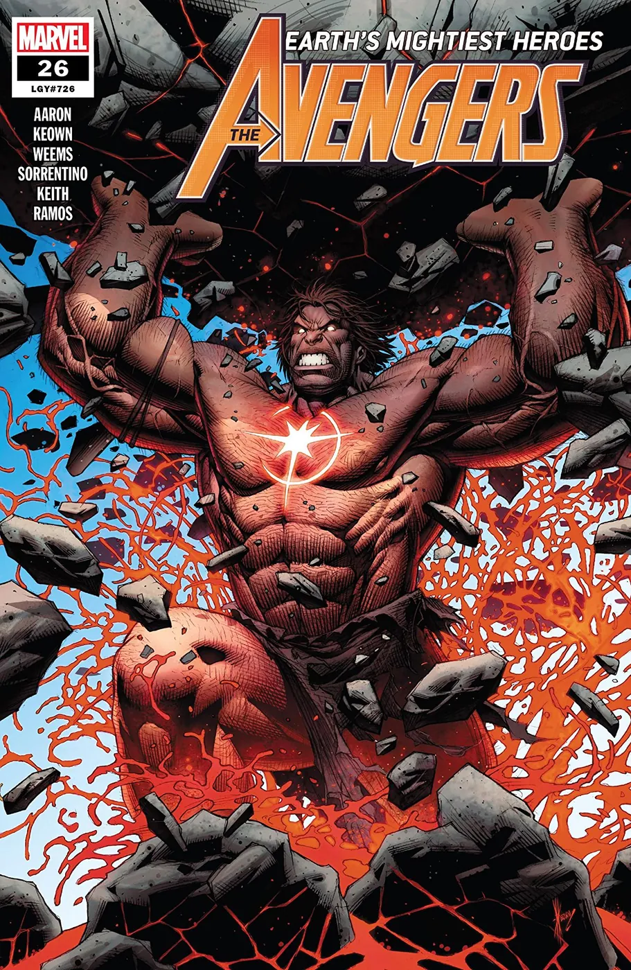 Cover of Avengers #26 (726)