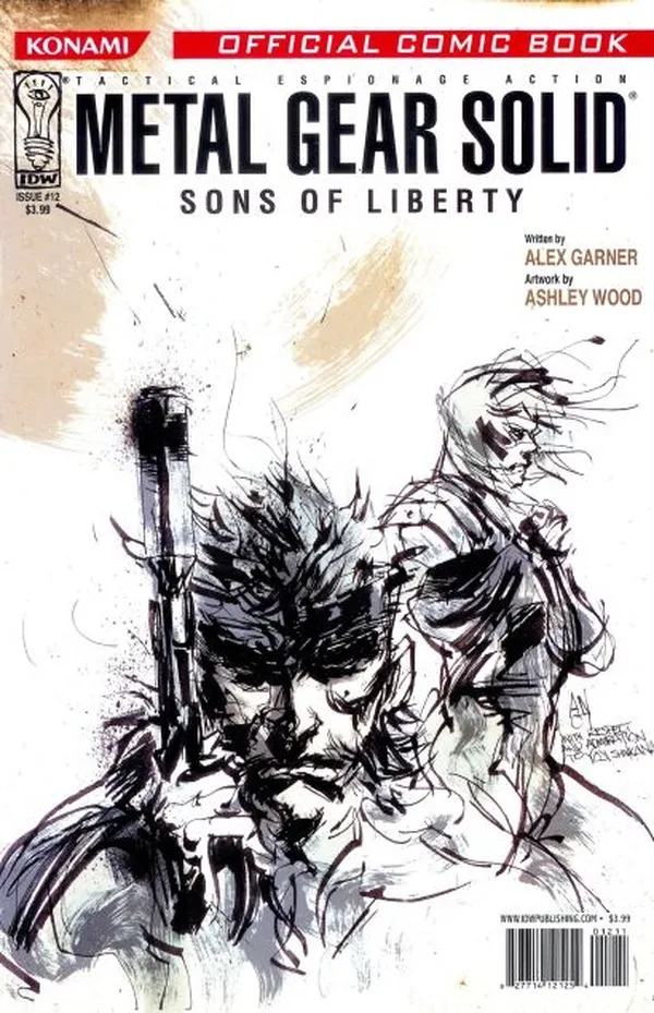 Cover of Metal Gear Solid: Sons of Liberty #12
