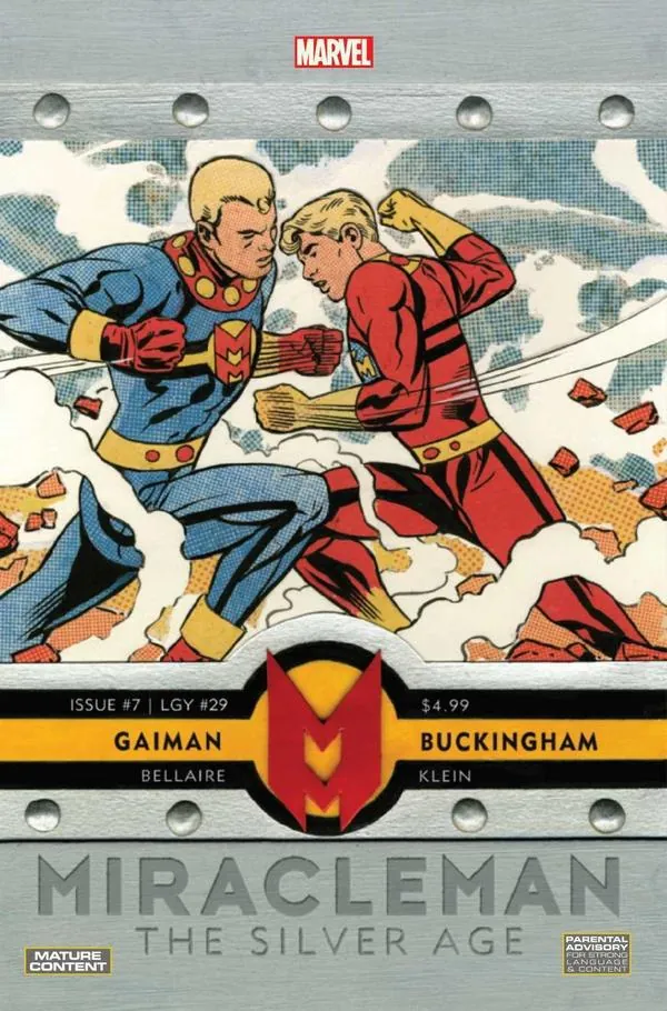 Cover of Miracleman by Gaiman and Buckingham: The Silver Age #7 (29)