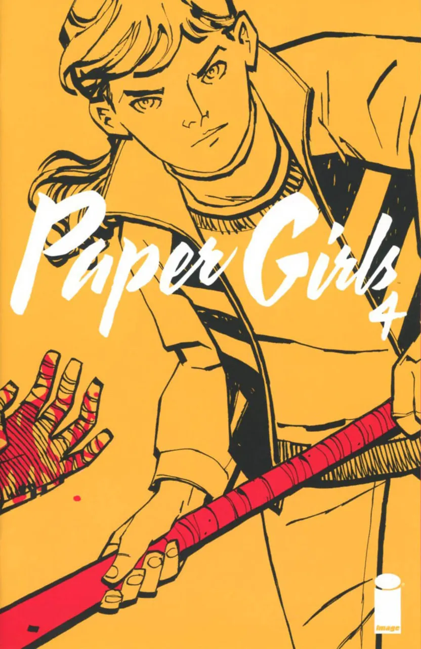 Cover of Paper Girls #4
