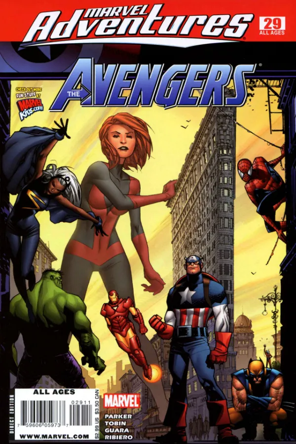 Cover of Marvel Adventures The Avengers #29