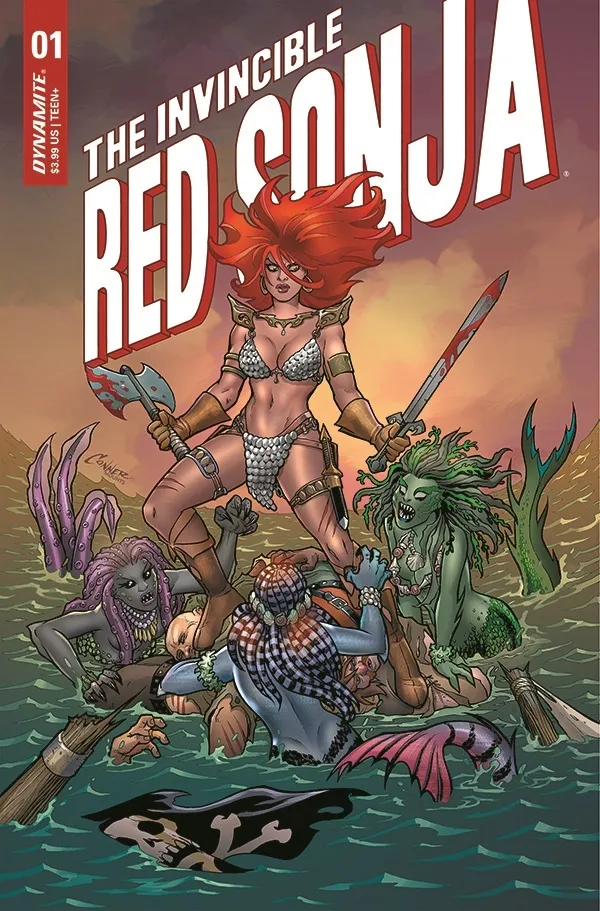 Cover of The Invincible Red Sonja #1