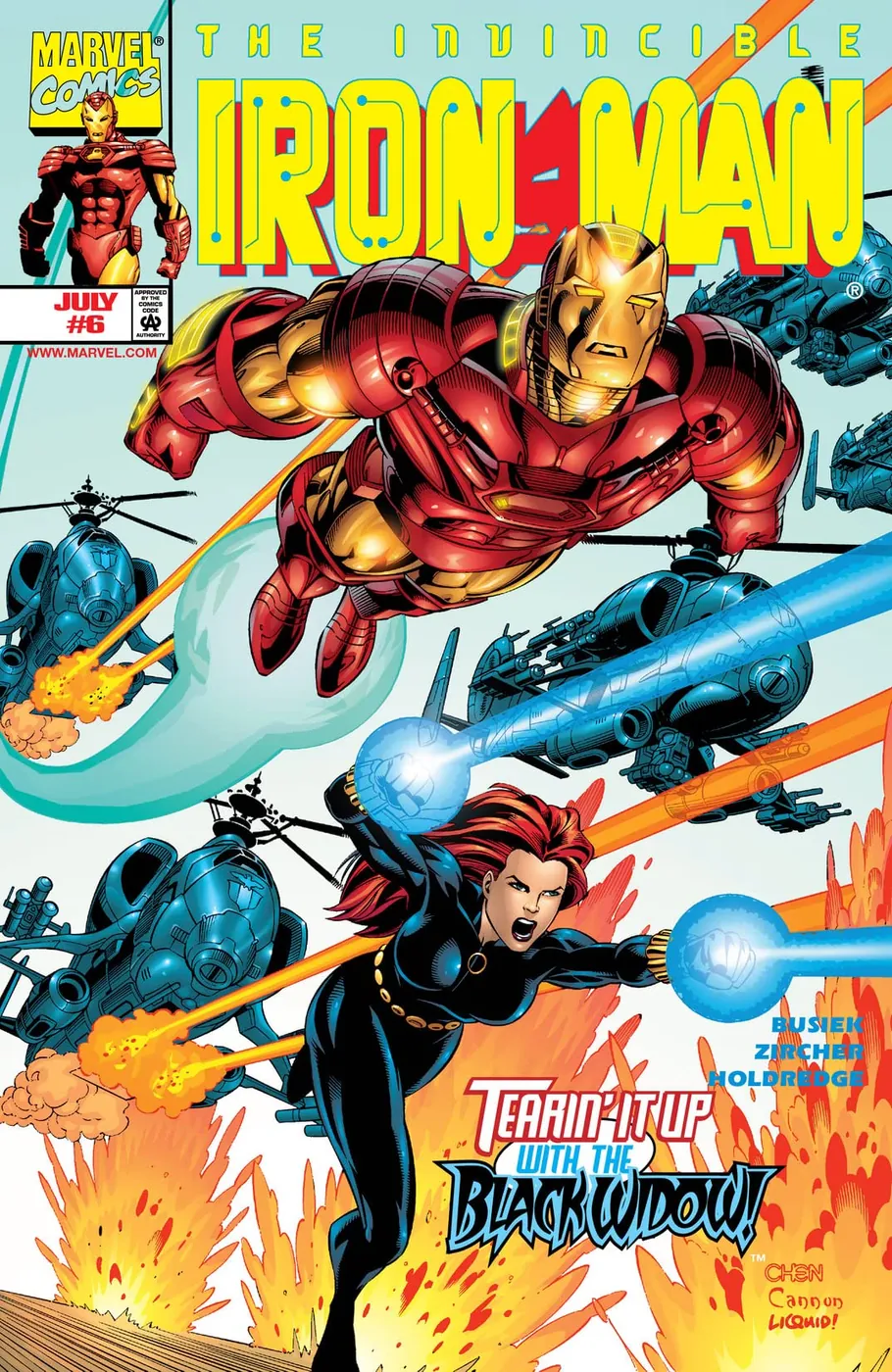 Cover of Iron Man #6