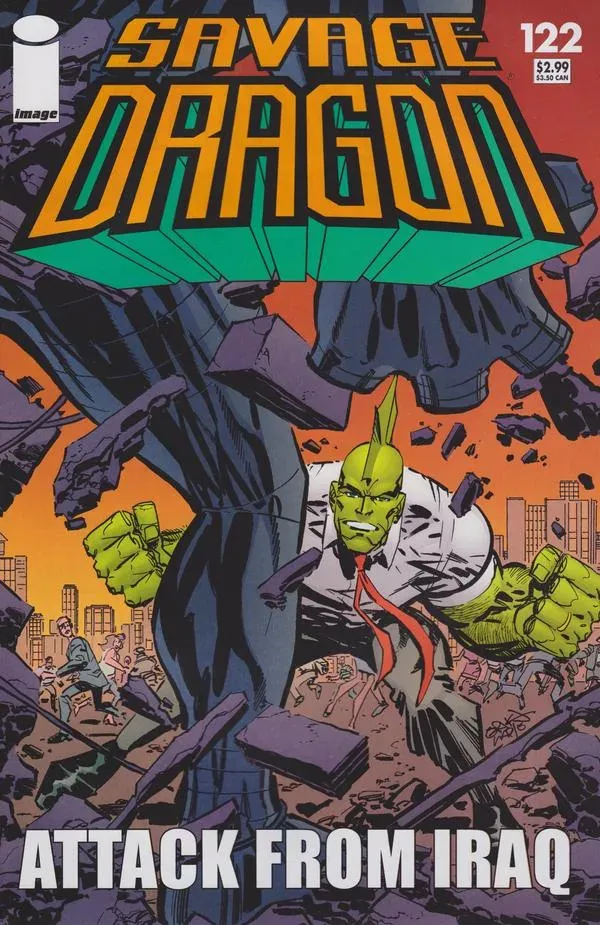 Cover of Savage Dragon #122
