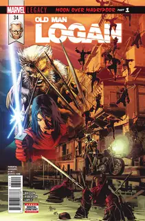 Cover of Old Man Logan #34